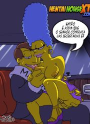 Registrando putarias gostosas dos Simpsons